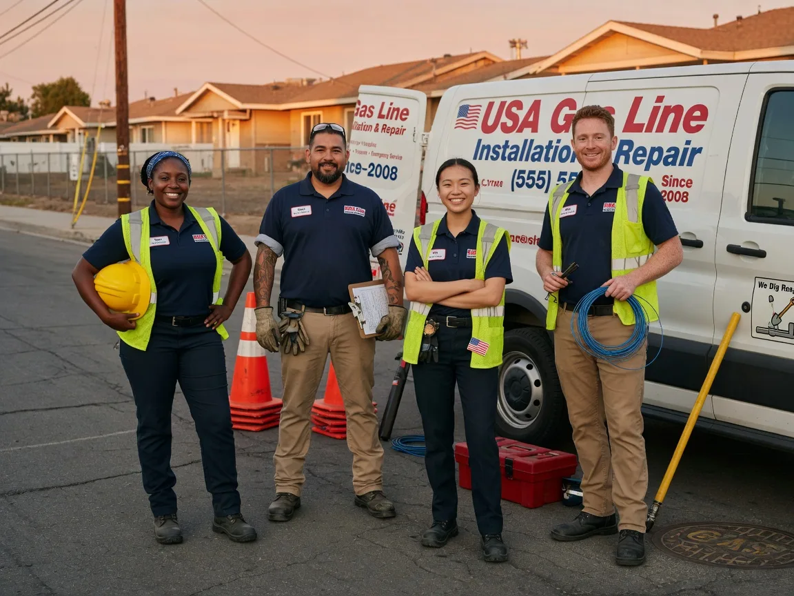 Gas Line Installation company in Poughkeepsie, AR